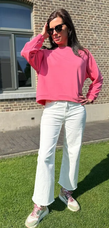 Roze sweater
