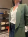 Groene blazer