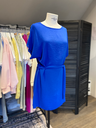 Korte zomerjurk blauw