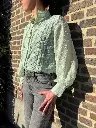 Groene blouse kant